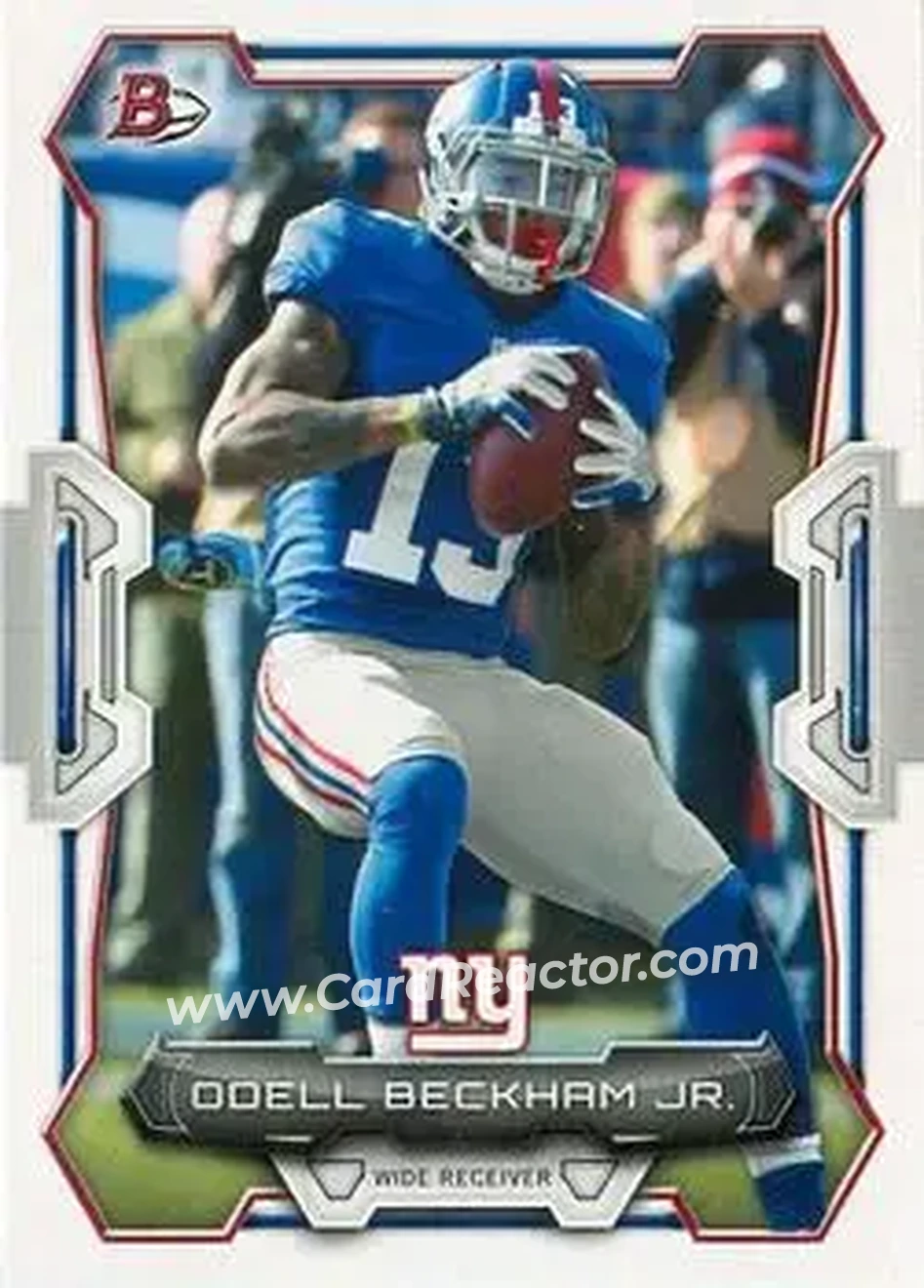 2015 Bowman #64 - Odell Beckham Jr. - New York Giants - Front