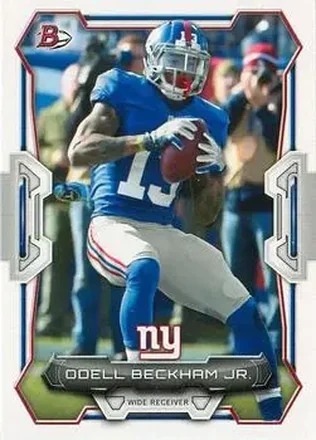2015 Bowman #64 - Odell Beckham Jr. - New York Giants