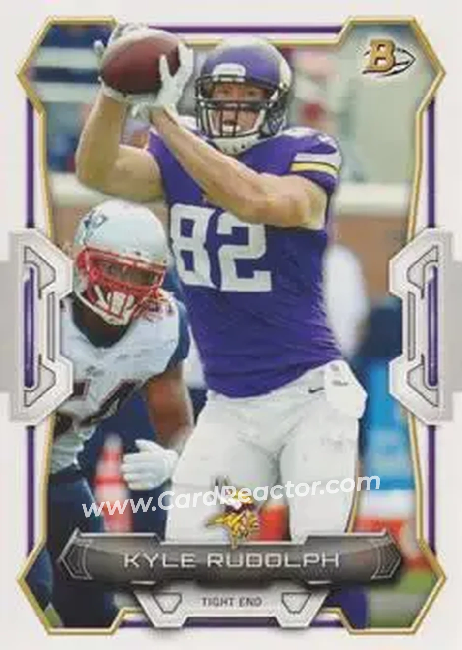 2015 Bowman #66 - Kyle Rudolph - Minnesota Vikings - Front