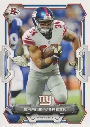 2015 Bowman #67 - Shane Vereen - New York Giants