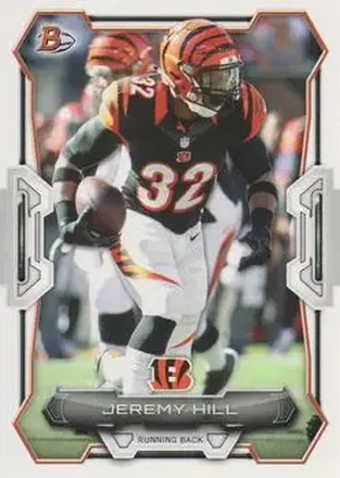 2015 Bowman #78 - Jeremy Hill - Cincinnati Bengals
