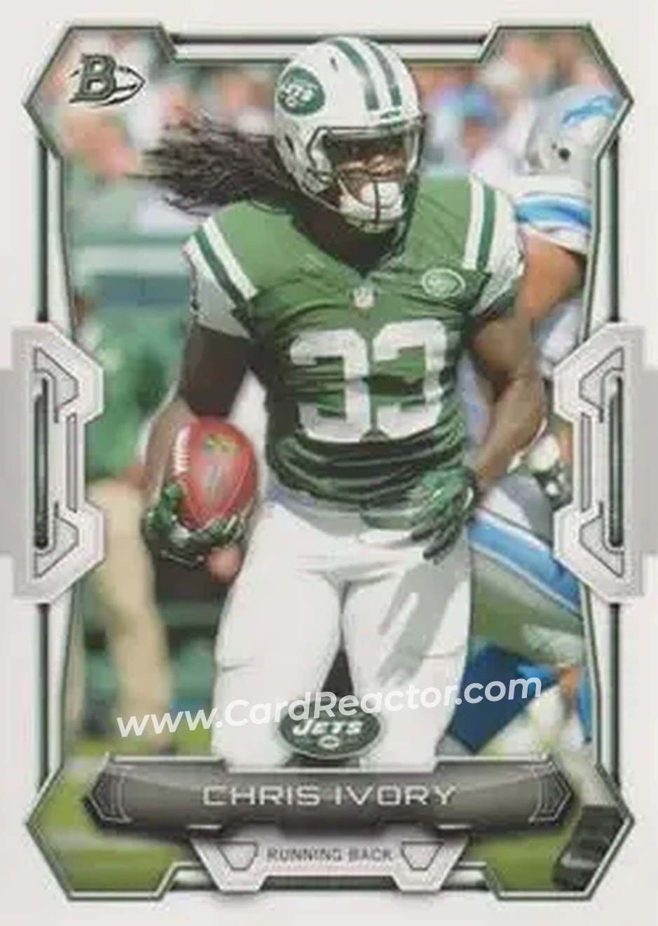 2015 Bowman #79 - Chris Ivory - New York Jets - Front