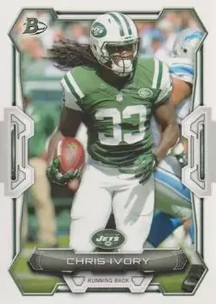 2015 Bowman #79 - Chris Ivory - New York Jets