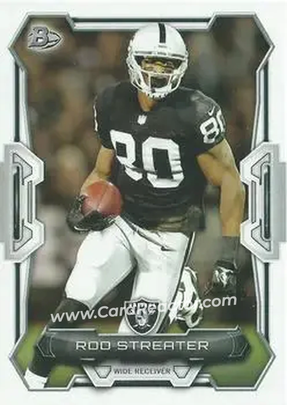 2015 Bowman #83 - Rod Streater - Oakland Raiders - Front