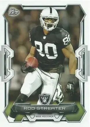 2015 Bowman #83 - Rod Streater - Oakland Raiders