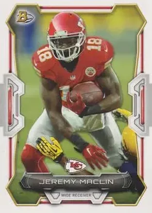 2015 Bowman #84 - Jeremy Maclin - Kansas City Chiefs