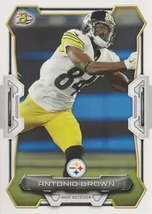 2015 Bowman #90 - Antonio Brown - Pittsburgh Steelers