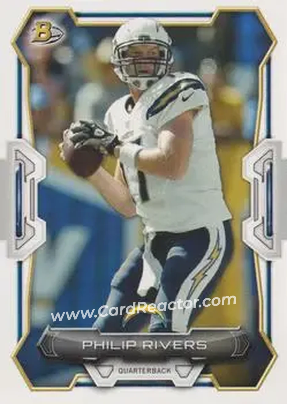 2015 Bowman #92 - Philip Rivers - San Diego Chargers - Front