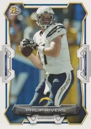 2015 Bowman #92 - Philip Rivers - San Diego Chargers