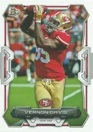 2015 Bowman #93 - Vernon Davis - San Francisco 49ers