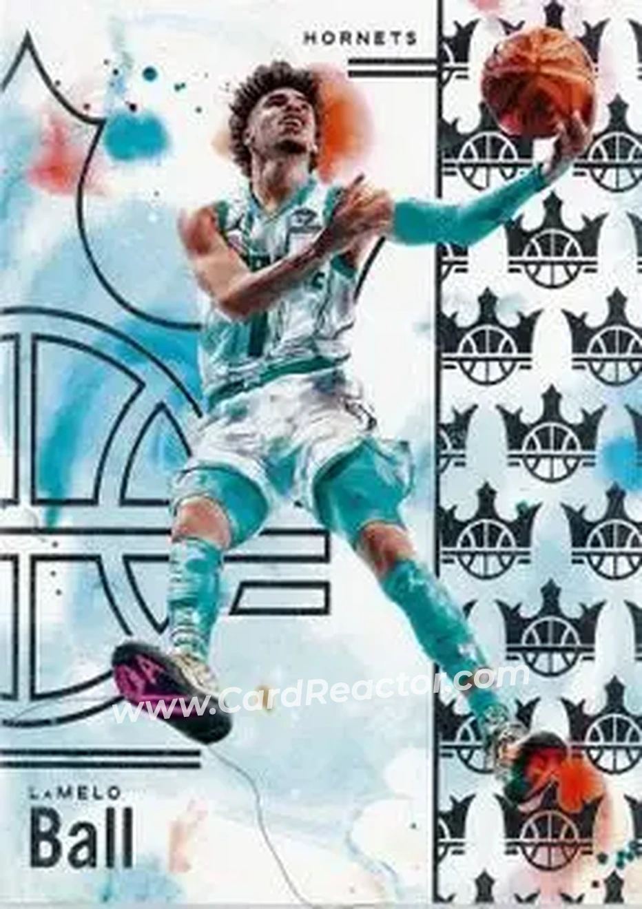 2024-25 Panini Court Kings #35 - LaMelo Ball - Charlotte Hornets - Front