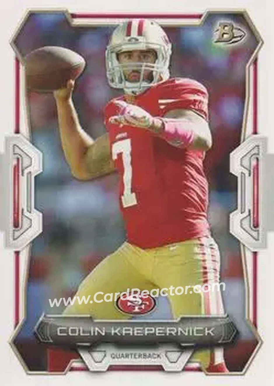 2015 Bowman #94 - Colin Kaepernick - San Francisco 49ers - Front