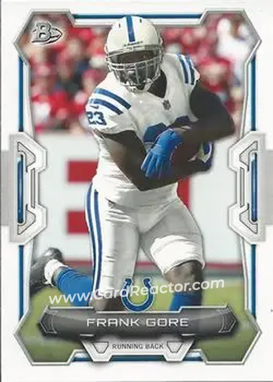 2015 Bowman #97 - Frank Gore - Indianapolis Colts - Front