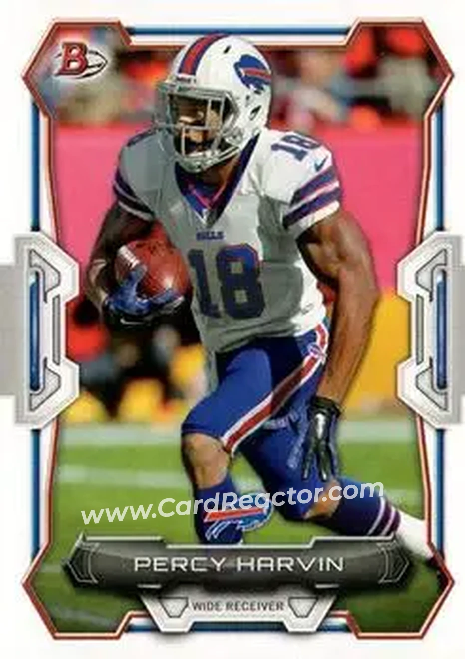 2015 Bowman #99 - Percy Harvin - Buffalo Bills - Front