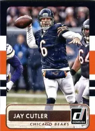 2015 Donruss #2 - Jay Cutler - Chicago Bears