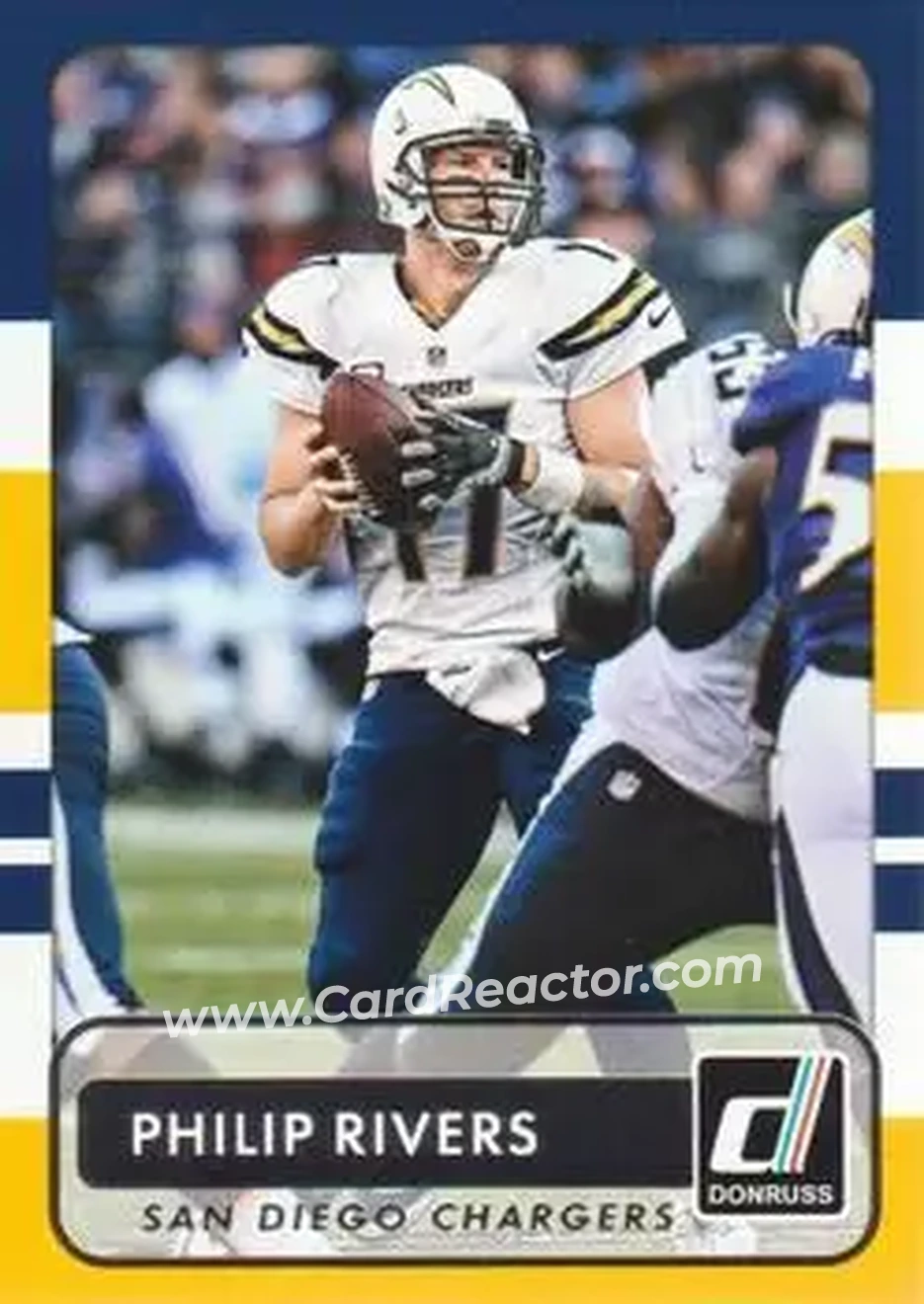 2015 Donruss #9 - Philip Rivers - San Diego Chargers - Front