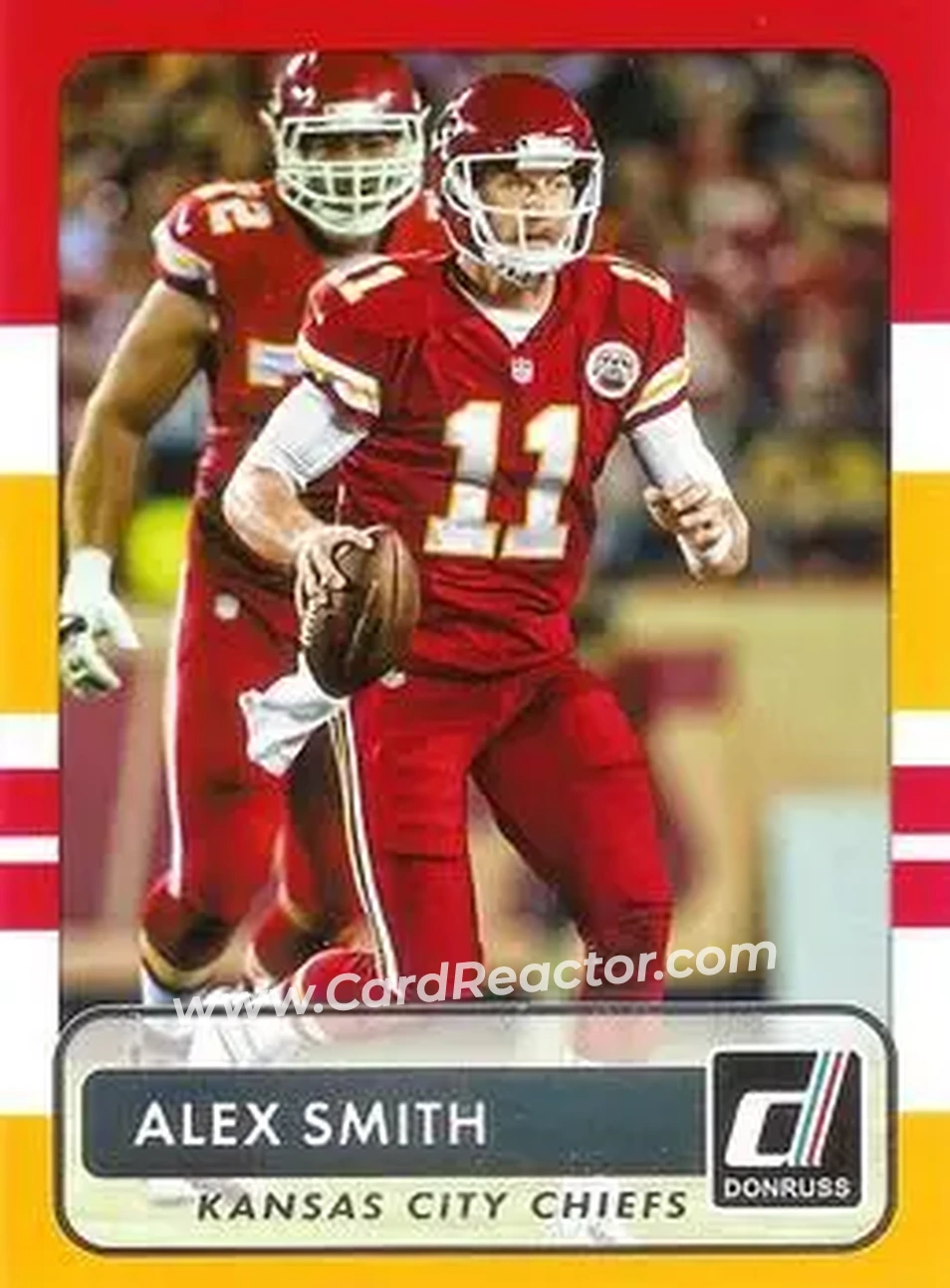 2015 Donruss #10 - Alex Smith - Kansas City Chiefs - Front