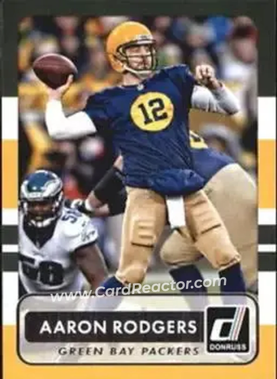 2015 Donruss #20 - Aaron Rodgers - Green Bay Packers - Front