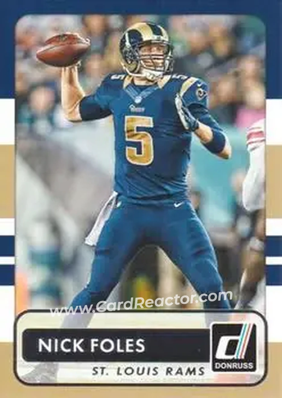 2015 Donruss #24 - Nick Foles - St. Louis Rams - Front