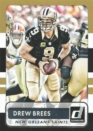 2015 Donruss #27 - Drew Brees - New Orleans Saints