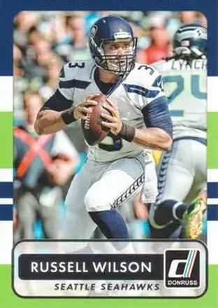 2015 Donruss #28 - Russell Wilson - Seattle Seahawks
