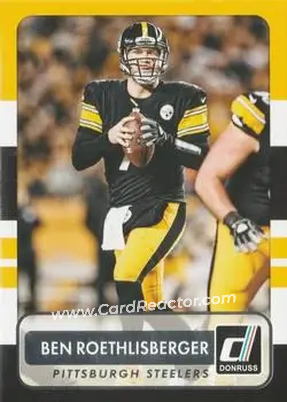 2015 Donruss #29 - Ben Roethlisberger - Pittsburgh Steelers - Front