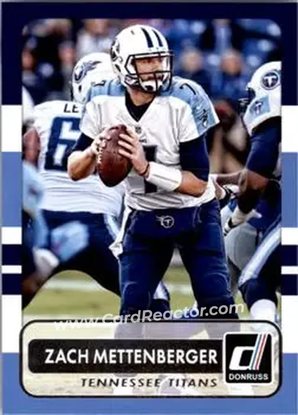 2015 Donruss #31 - Zach Mettenberger - Tennessee Titans - Front