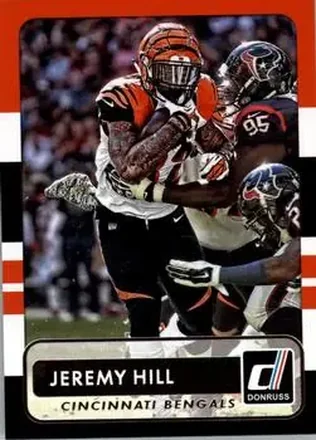 2015 Donruss #35 - Jeremy Hill - Cincinnati Bengals