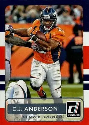 2015 Donruss #37 - C.J. Anderson - Denver Broncos