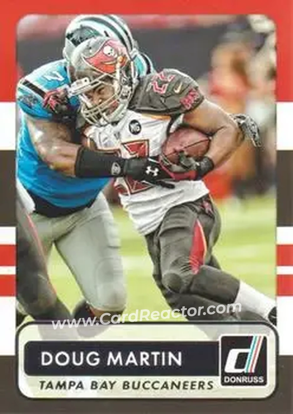 2015 Donruss #39 - Doug Martin - Tampa Bay Buccaneers - Front