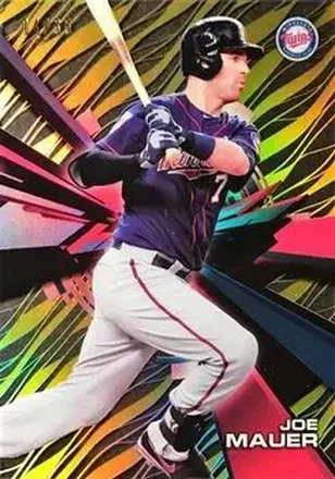 2015 Topps High Tek - Pattern 1A/B Grass/Waves Gold Rainbow #HT-JM - Joe Mauer - Minnesota Twins