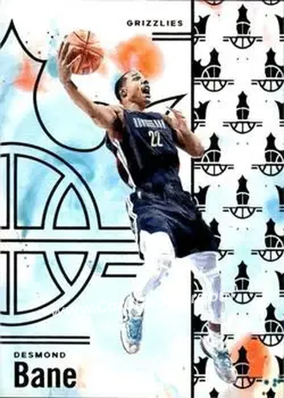 2024-25 Panini Court Kings #41 - Desmond Bane - Memphis Grizzlies - Front 2024-25 Panini Court Kings #41 - Desmond Bane - Memphis Grizzlies - Front
