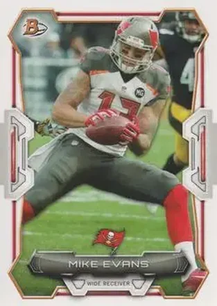 2015 Bowman #103 - Mike Evans - Tampa Bay Buccaneers