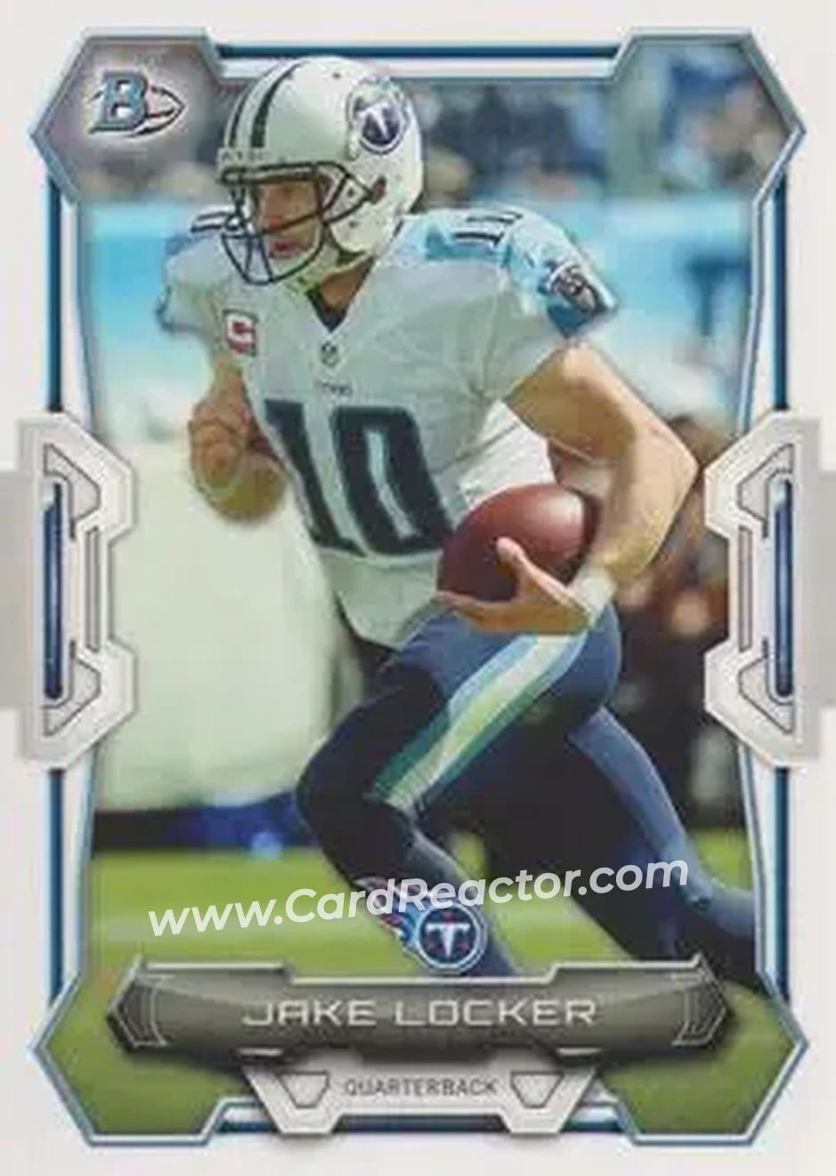2015 Bowman #104 - Jake Locker - Tennessee Titans - Front