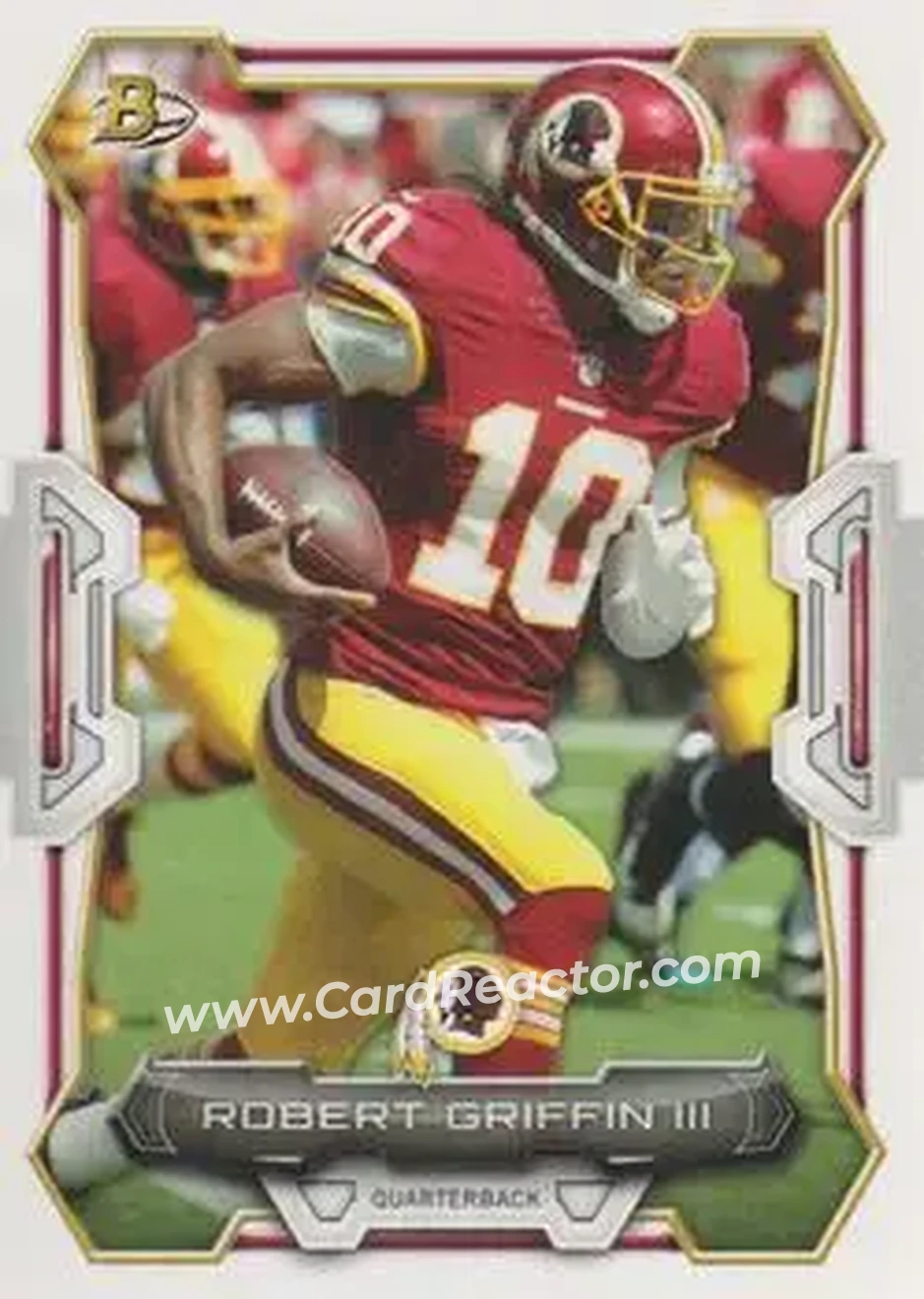 2015 Bowman #105 - Robert Griffin III - Washington Redskins - Front