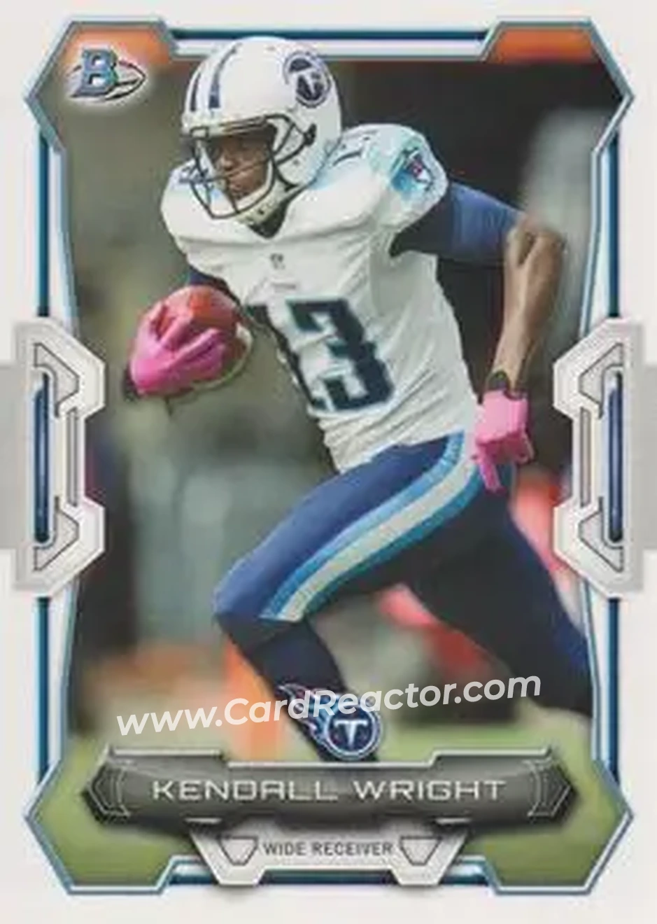 2015 Bowman #109 - Kendall Wright - Tennessee Titans - Front