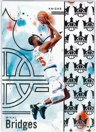 2024-25 Panini Court Kings #45 - Mikal Bridges - New York Knicks