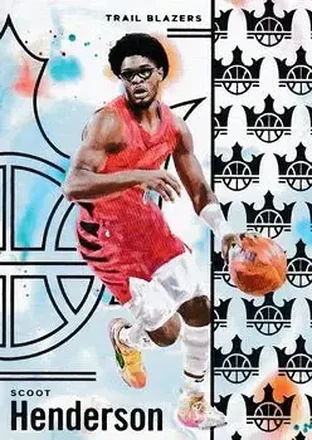 2024-25 Panini Court Kings #46 - Scoot Henderson - Portland Trail Blazers