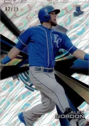 2015 Topps High Tek - Pattern 1A/B Grass/Waves Clouds Diffractor #HT-AG - Alex Gordon - Kansas City Royals