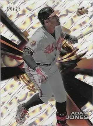 2015 Topps High Tek - Pattern 1A/B Grass/Waves Clouds Diffractor #HT-AJO - Adam Jones - Baltimore Orioles