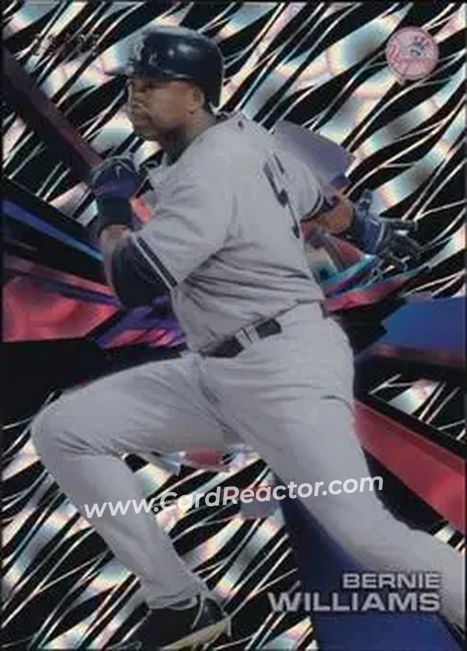 2015 Topps High Tek - Pattern 1A/B Grass/Waves Clouds Diffractor #HT-BW - Bernie Williams - New York Yankees - Front 2015 Topps High Tek - Pattern 1A/B Grass/Waves Clouds Diffractor #HT-BW - Bernie Williams - New York Yankees - Front