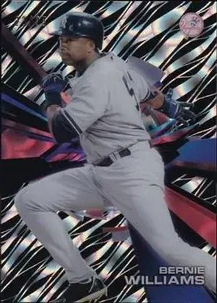 2015 Topps High Tek - Pattern 1A/B Grass/Waves Clouds Diffractor #HT-BW - Bernie Williams - New York Yankees