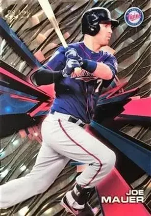 2015 Topps High Tek - Pattern 1A/B Grass/Waves Clouds Diffractor #HT-JM - Joe Mauer - Minnesota Twins