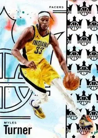 2024-25 Panini Court Kings #47 - Myles Turner - Indiana Pacers 2024-25 Panini Court Kings #47 - Myles Turner - Indiana Pacers
