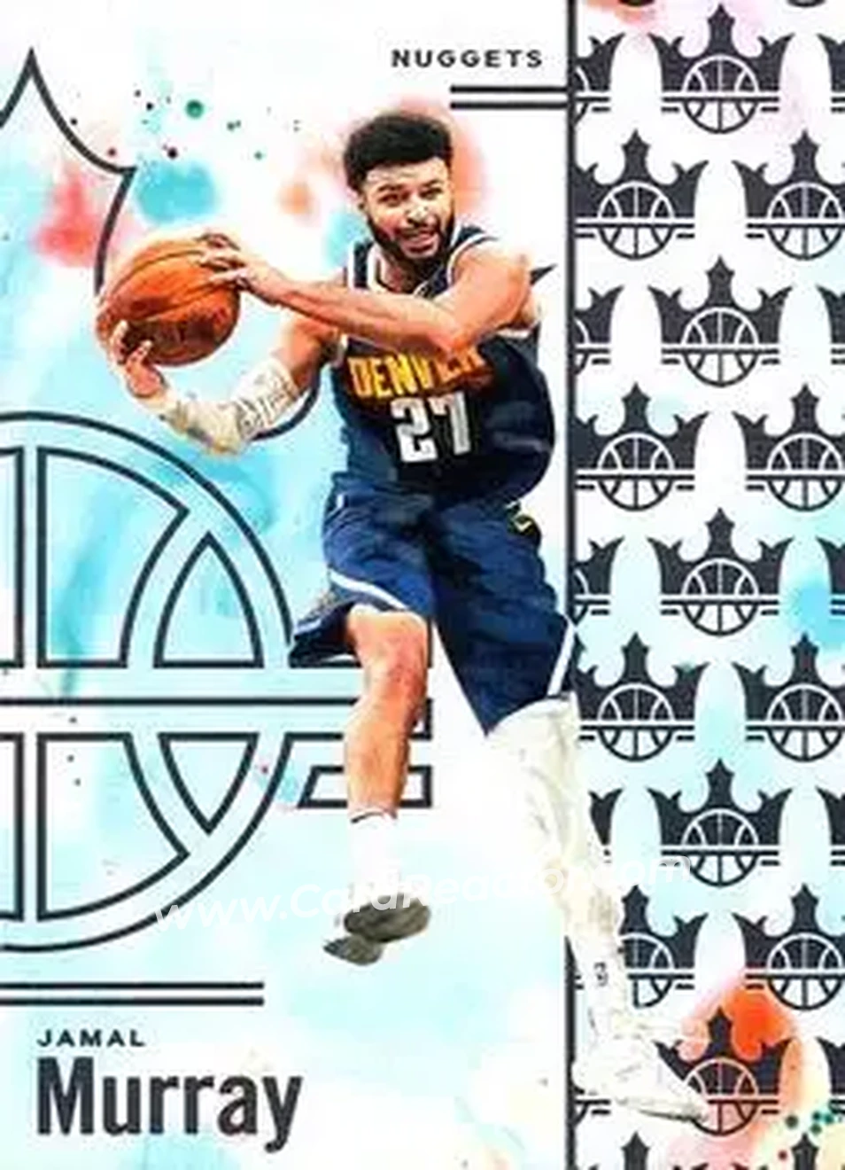 2024-25 Panini Court Kings #48 - Jamal Murray - Denver Nuggets - Front