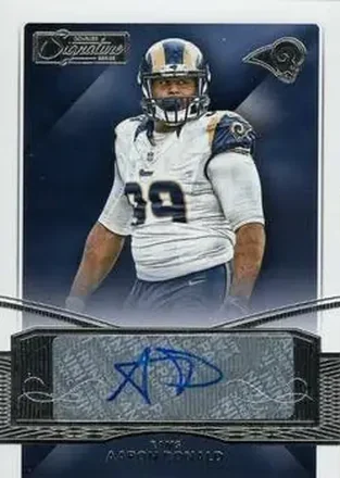 2015 Donruss Signature Series #1 Aaron Donald