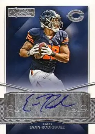 2015 Donruss Signature Series #29 - Evan Rodriguez - Chicago Bears