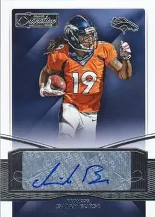 2015 Donruss Signature Series #44 - Isaiah Burse - Denver Broncos