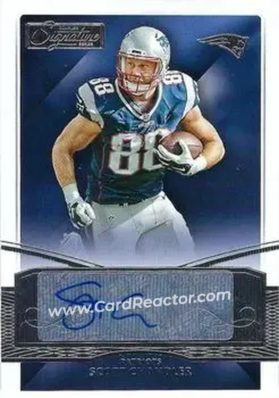 2015 Donruss Signature Series #67 - Scott Chandler - New England Patriots