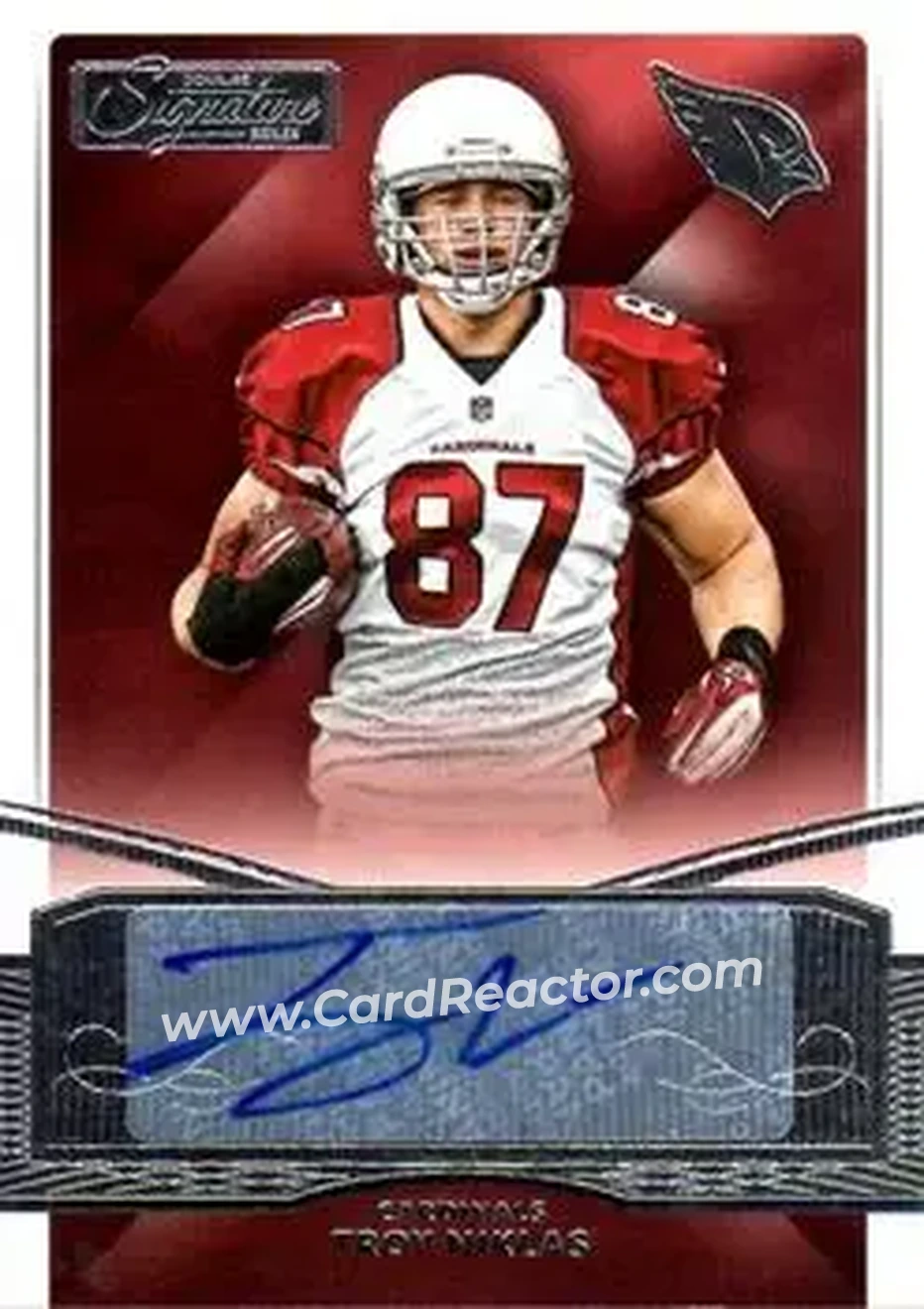 2015 Donruss Signature Series #70 - Troy Niklas - Arizona Cardinals